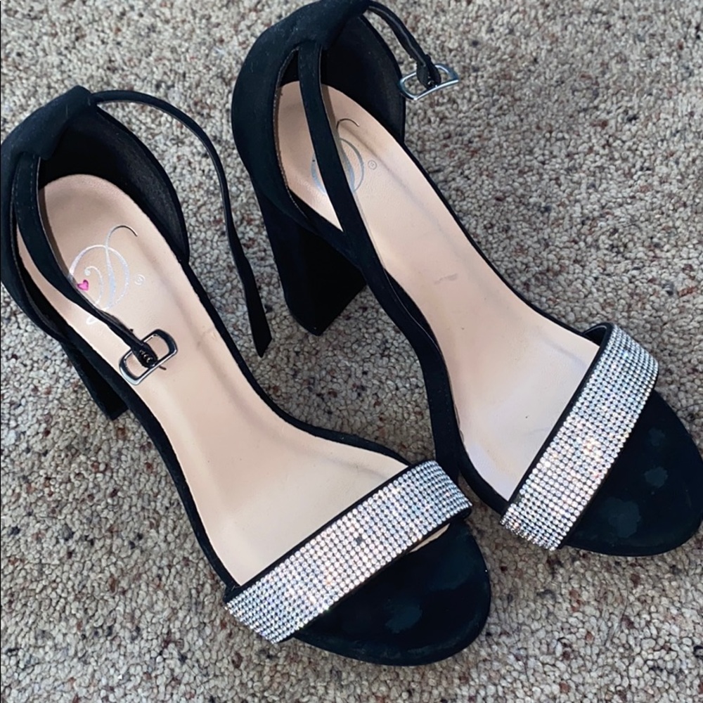 Black heels